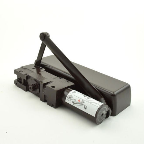 Dexter Commercial DCH4000STDFCHWPA695 dark bronze surface mount door closer