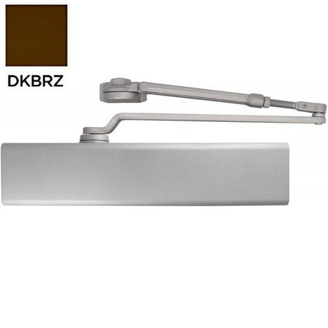 Dexter Commercial DCM1000STDFCHWPA695 dark bronze surface mount door closer