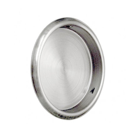 Cal-Royal DIFP218-26D finger pull in satin chrome, additional view