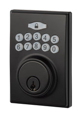 Sure-Loc Modern DK201-MD FBL flat black keypad deadbolt