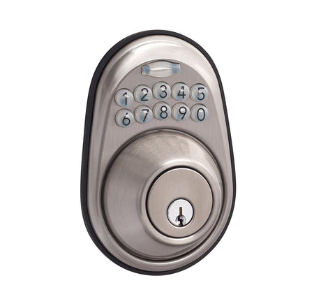 Sure-Loc DK201-RD 15 satin nickel keypad deadbolt