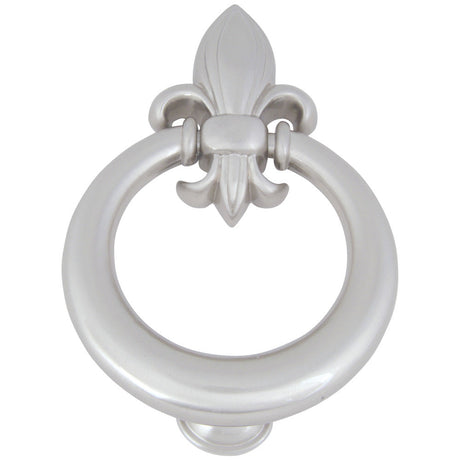 Atlas Homewares DK636-BRN brushed nickel door knocker