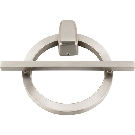 Atlas Homewares DK643-BRN brushed nickel door knocker