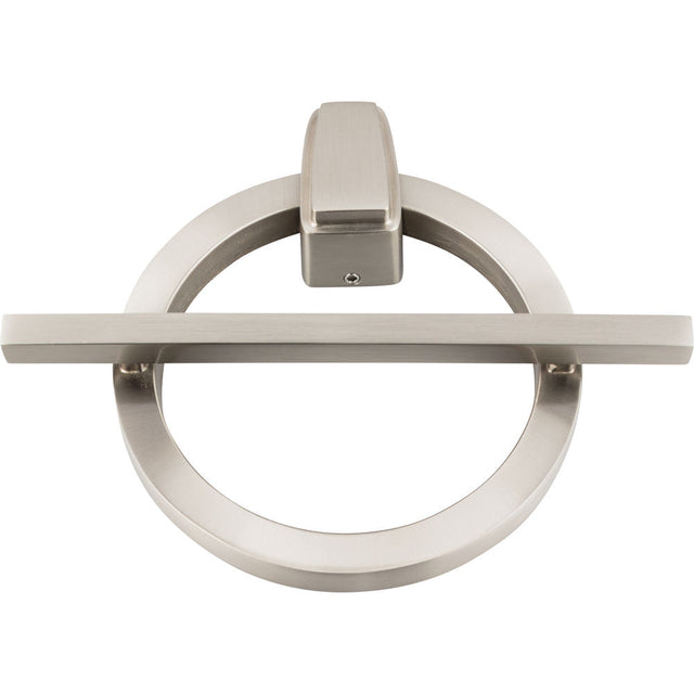 Atlas Homewares DK643-BRN brushed nickel door knocker