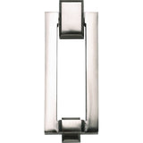 Atlas Homewares DK644-BRN brushed nickel door knocker