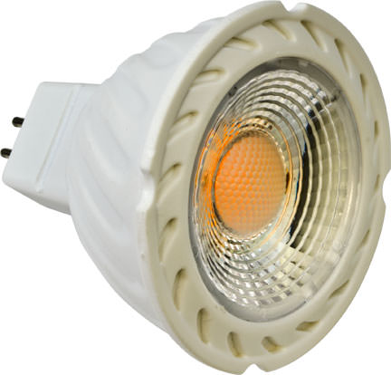 Dabmar Lighting DL-MR16-LED-3W-27K light bulb, front view