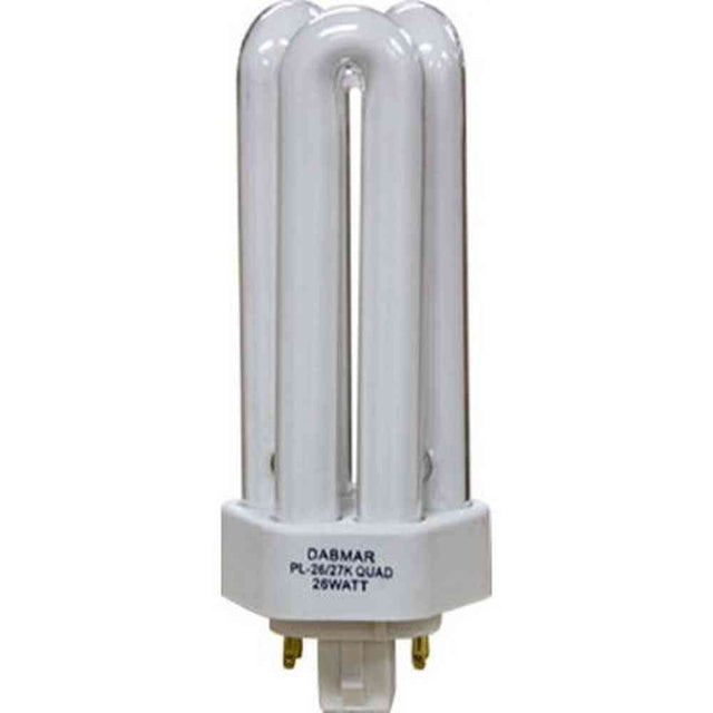 Dabmar Lighting DL-Q26-4P-/64K white light bulb
