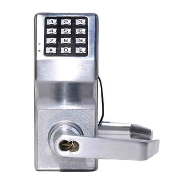 Alarm Lock DL2700IC26DC satin chrome digital lever lock