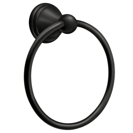 Moen DN8486BL matte black towel ring
