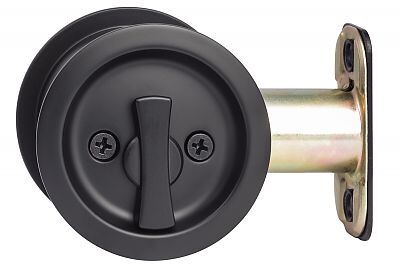 Sure-Loc Hardware DP-R02 FBL Round Pocket privacy, additional view