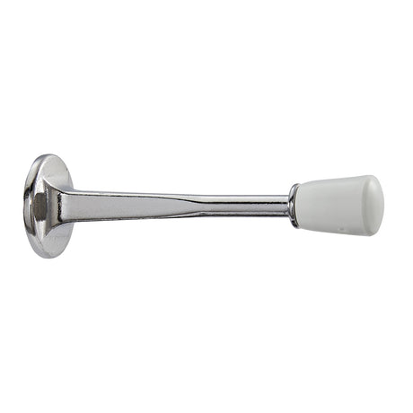 GEO GBH-DS318C 3-1/8" Cast Door Stop - Polished Chrome