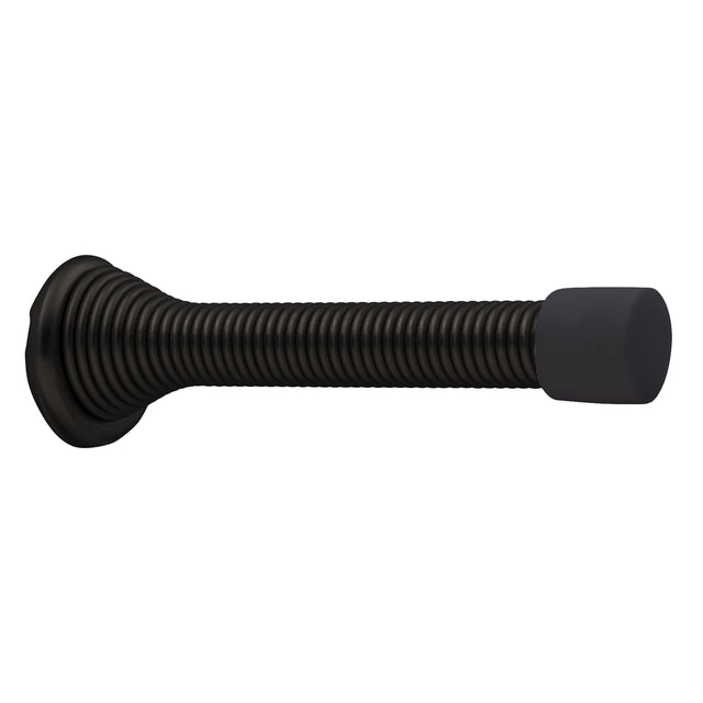 GEO GBH-DS334JS 3-3/4" Jumbo Spring Door Stop - Matte Black