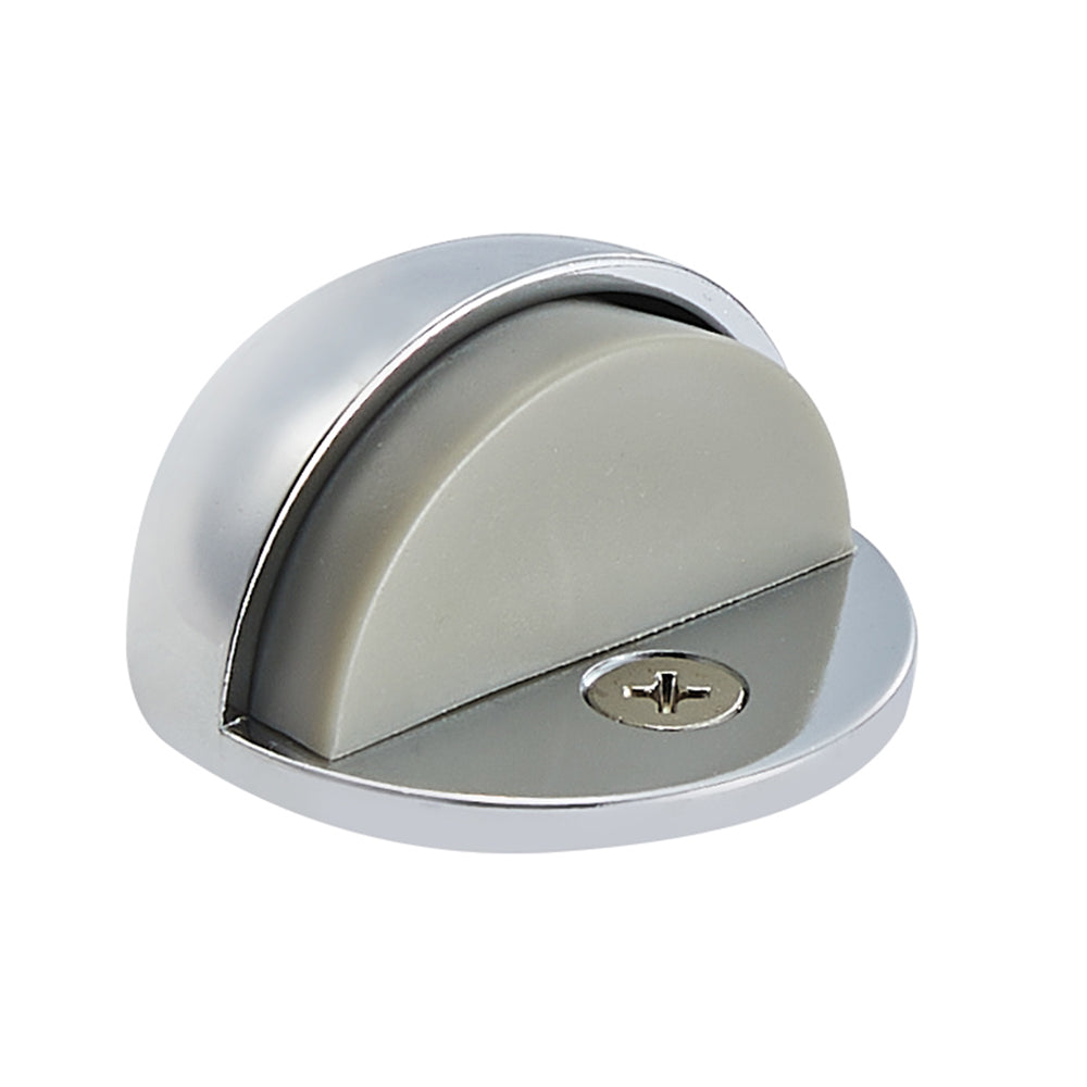 GEO GBH-DSDSL 1-3/4" x 1/8" Low Profile Dome Stop - Polished Chrome
