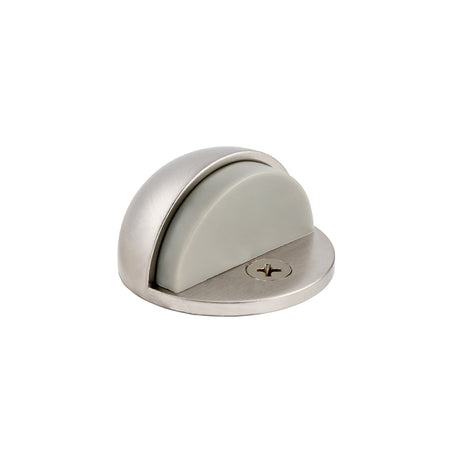 GEO GBH-DSDSL 1-3/4" x 1/8" Low Profile Dome Stop - Satin Nickel