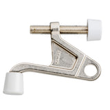 GEO GBH-DSHPHD Heavy Duty Hinge Pin Door Stop - Satin Nickel