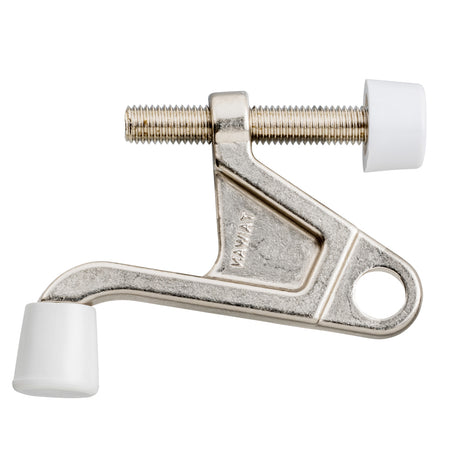 GEO GBH-DSHPHD Heavy Duty Hinge Pin Door Stop - Satin Nickel