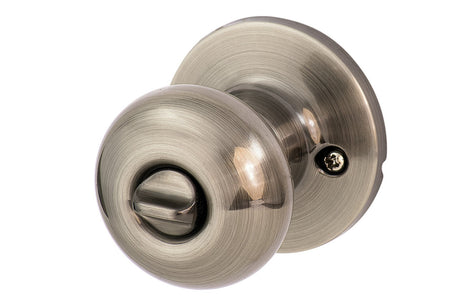 Sure-Loc DU102 15A antique nickel privacy door knob