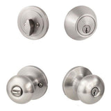 Sure-Loc DU107/DB201 15 satin nickel keyed entry knob and deadbolt