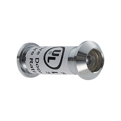 GEO GBH-DV160UL 20 Minute UL Fire Rated 160 Degree Door Viewer for 1/2" Hole for 1-3/8" to 2-1/4" Door - Polished Chrome