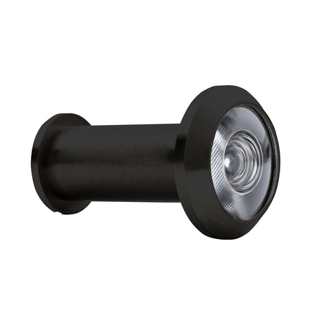 GEO GBH-DV180 180 Degree Door Viewer for 9/16" Hole for 1-3/8" to 2-1/4" Door - Matte Black