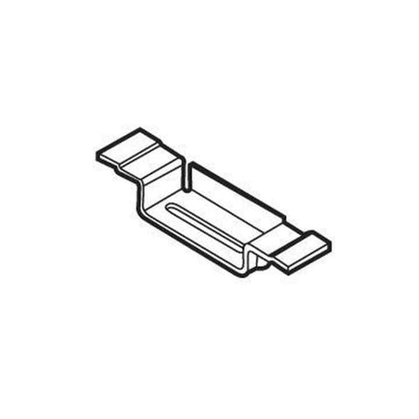 Don-Jo DCB270 raw steel hinge reinforcement