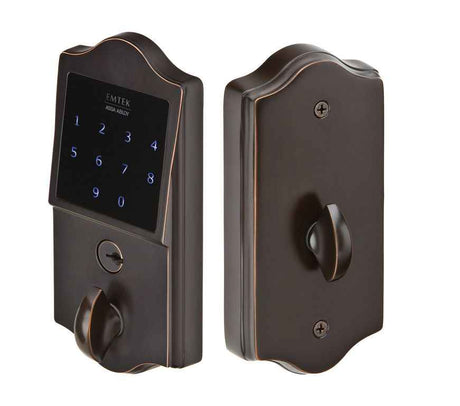 Emtek Classic Electronic Touchscreen Deadbolt in Oil Rubbed Bronze