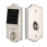 Emtek Classic Electronic Touchscreen Deadbolt in Satin Nickel