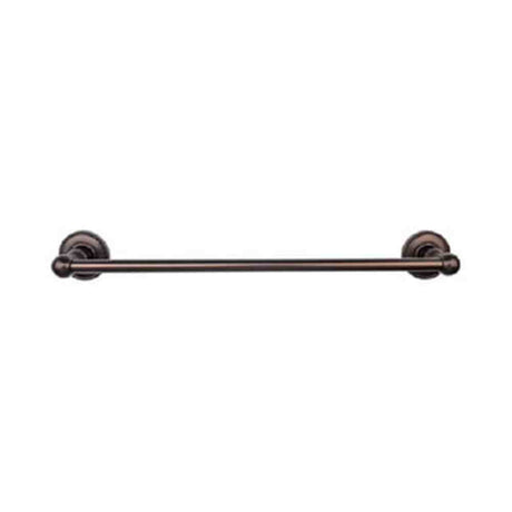 Top Knobs ED10ORBA oil rubbed bronze towel bar