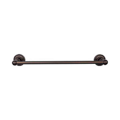 Top Knobs ED10ORBF oil rubbed bronze towel bar