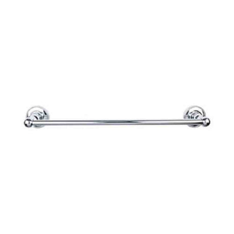 Top Knobs ED10PCA polished chrome towel bar