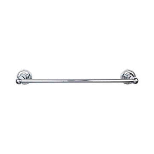 Top Knobs ED10PCF polished chrome towel bar