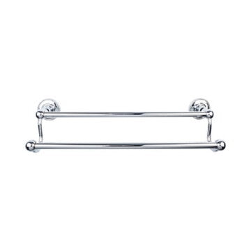 Top Knobs ED11PCA polished chrome towel bar