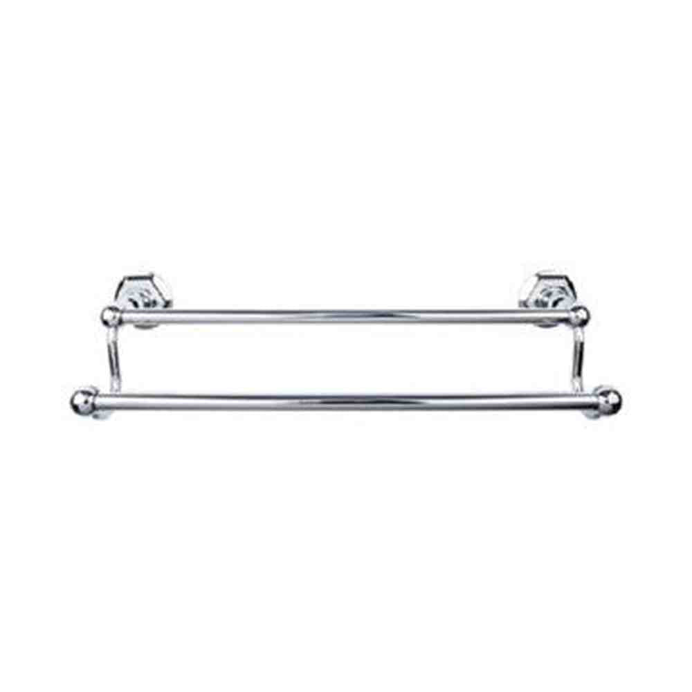 Top Knobs ED11PCB polished chrome towel bar
