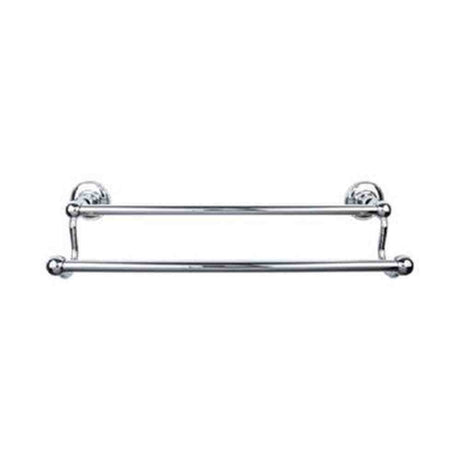 Top Knobs ED11PCD polished chrome towel bar