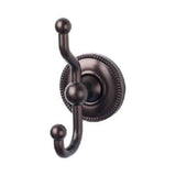 Top Knobs ED2ORBA oil rubbed bronze robe hook