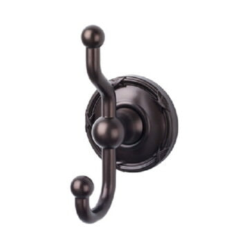 Top Knobs ED2ORBE oil rubbed bronze robe hook