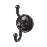 Top Knobs ED2ORBE oil rubbed bronze robe hook