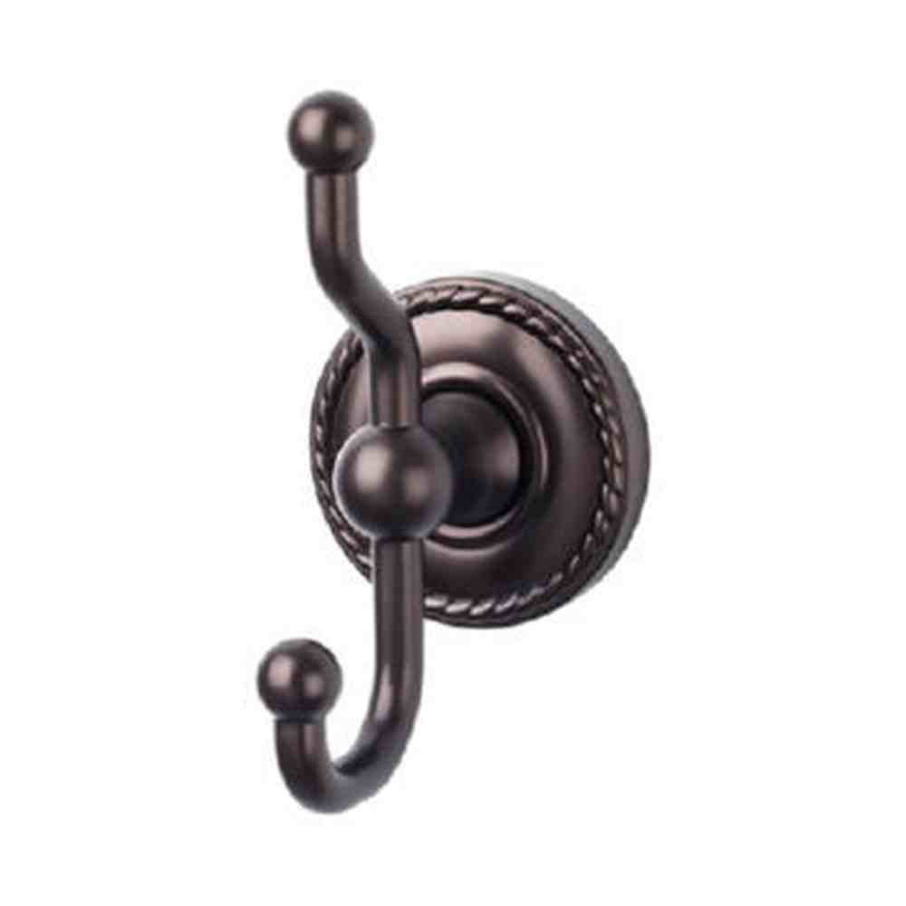 Top Knobs ED2ORBF oil rubbed bronze robe hook