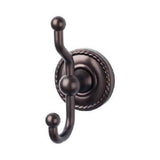 Top Knobs ED2ORBF oil rubbed bronze robe hook