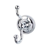 Top Knobs ED2PCA polished chrome robe hook