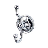 Top Knobs ED2PCE polished chrome robe hook