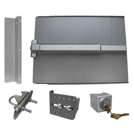 Lockey ED51S silver door edging
