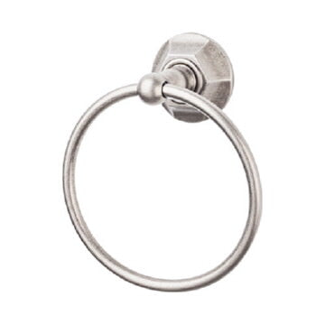 Top Knobs ED5APB antique pewter towel ring