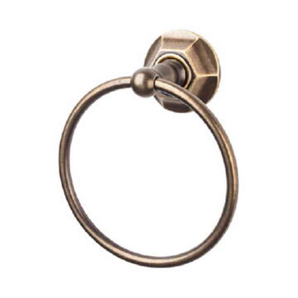 Top Knobs ED5GBZB german bronze towel ring