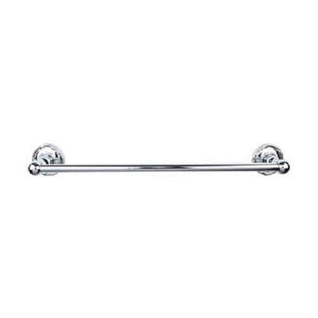 Top Knobs ED6PCE polished chrome towel bar
