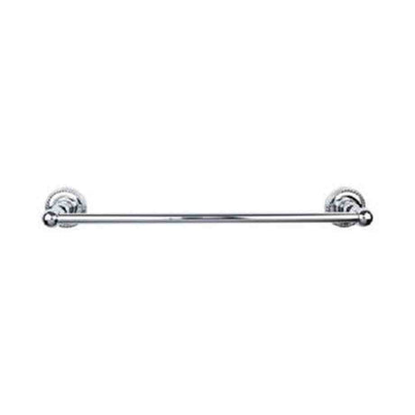 Top Knobs ED6PCF polished chrome towel bar