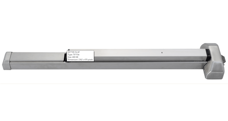 Sure-Loc ED7100-SL satin chrome rim exit device