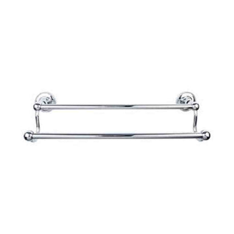 Top Knobs ED7PCA polished chrome towel bar