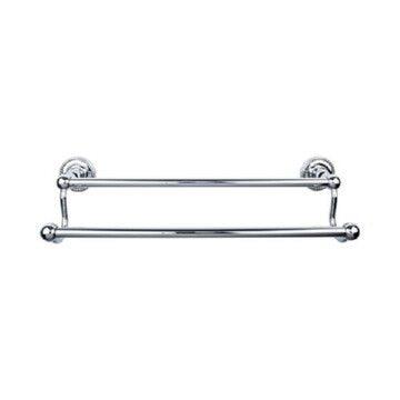 Top Knobs ED7PCF polished chrome towel bar