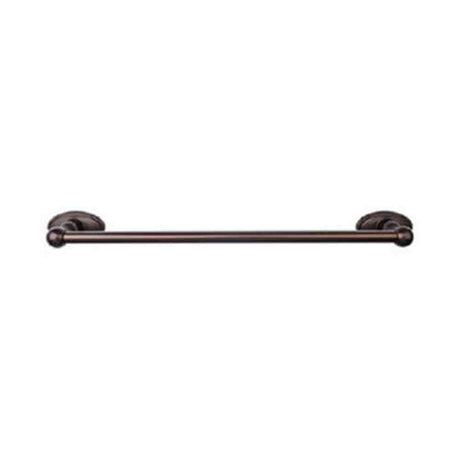 Top Knobs ED8ORBC oil rubbed bronze towel bar